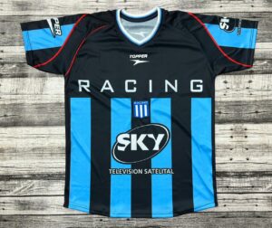 Camiseta Racing Club 2001 Suplente Sky
