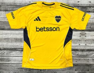 Camiseta Boca Juniors Entrenamiento 2025/26 | Edición Premium Amarilla